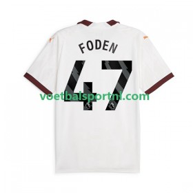 Manchester City Phil Foden 47 Uit Shirt 2023-24